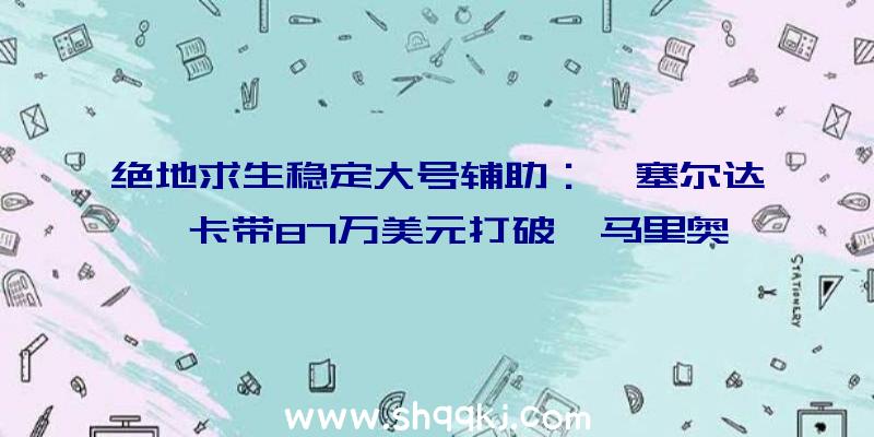 绝地求生稳定大号辅助：《塞尔达》卡带87万美元打破《马里奥》66万记载仅起拍价就高达11万美元