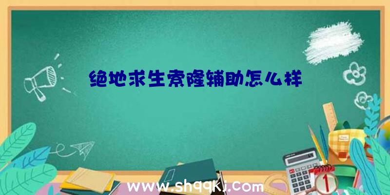 绝地求生索隆辅助怎么样