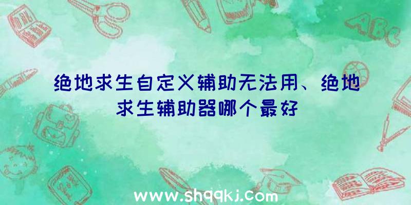 绝地求生自定义辅助无法用、绝地求生辅助器哪个最好