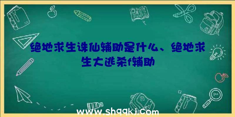 绝地求生诛仙辅助是什么、绝地求生大逃杀f辅助