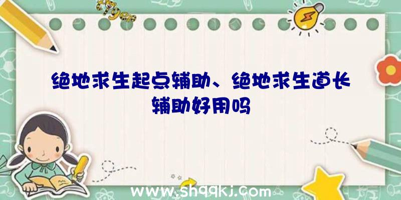 绝地求生起点辅助、绝地求生道长辅助好用吗