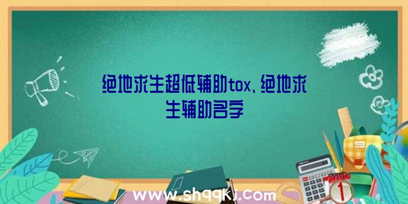 绝地求生超低辅助tox、绝地求生辅助名字