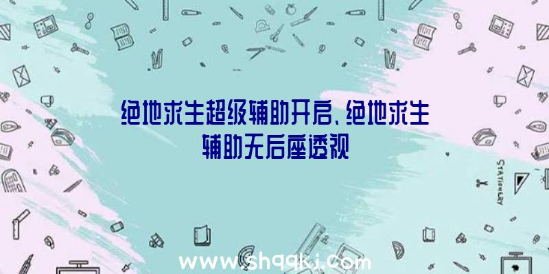 绝地求生超级辅助开启、绝地求生辅助无后座透视