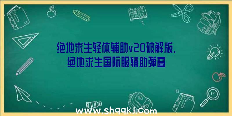 绝地求生轻体辅助v20破解版、绝地求生国际服辅助弹窗