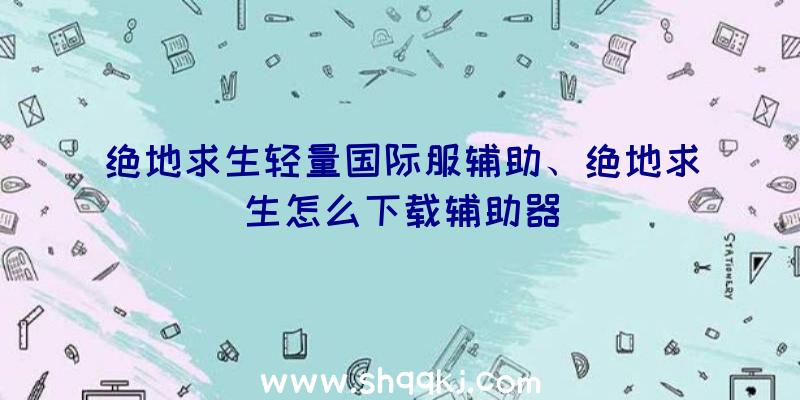 绝地求生轻量国际服辅助、绝地求生怎么下载辅助器