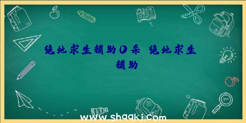 绝地求生辅助0杀、绝地求生mvp辅助