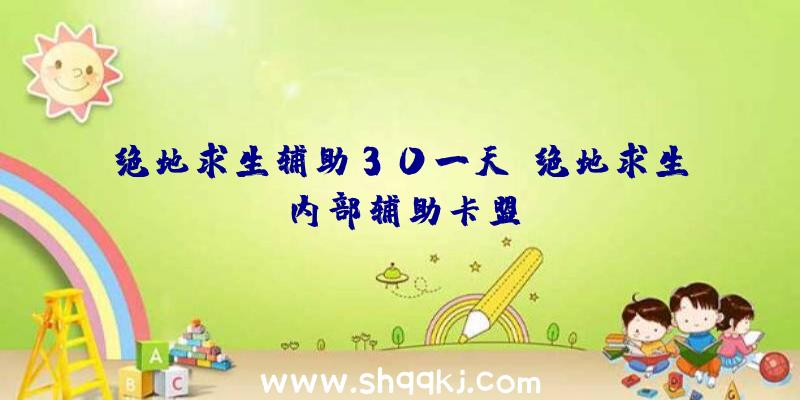 绝地求生辅助30一天、绝地求生内部辅助卡盟