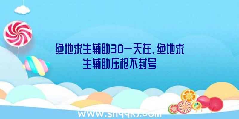 绝地求生辅助30一天在、绝地求生辅助压枪不封号