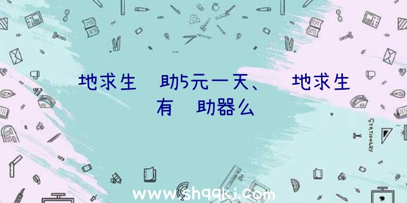 绝地求生辅助5元一天、绝地求生有辅助器么