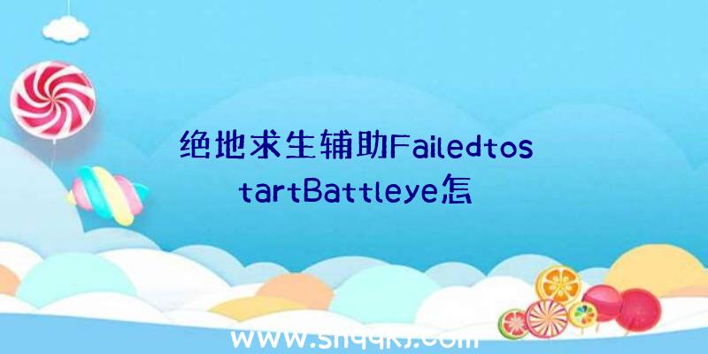 绝地求生辅助FailedtostartBattleye怎