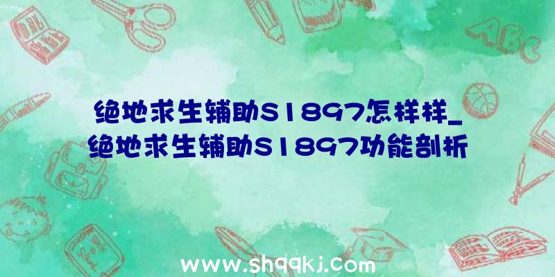 绝地求生辅助S1897怎样样_绝地求生辅助S1897功能剖析