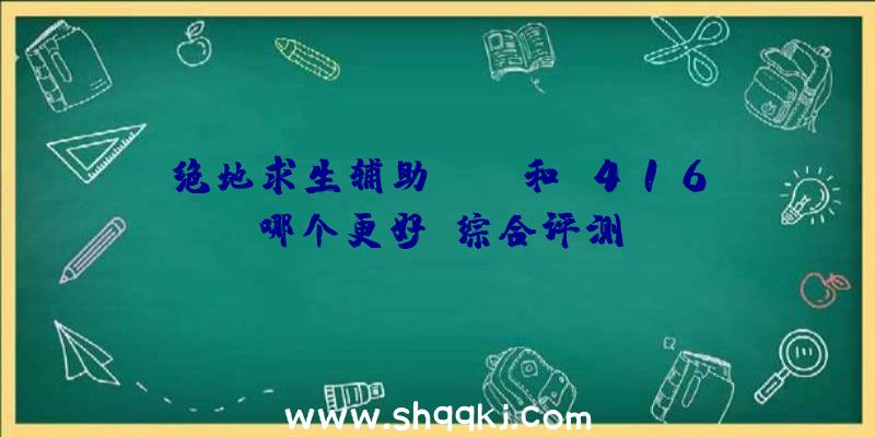 绝地求生辅助Scar和M416哪个更好_综合评测