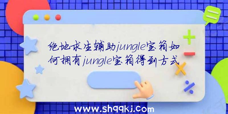 绝地求生辅助jungle宝箱如何拥有jungle宝箱得到方式攻