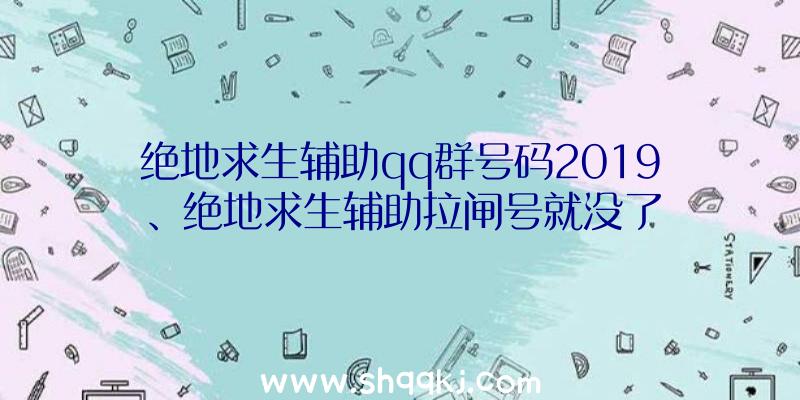 绝地求生辅助qq群号码2019、绝地求生辅助拉闸号就没了