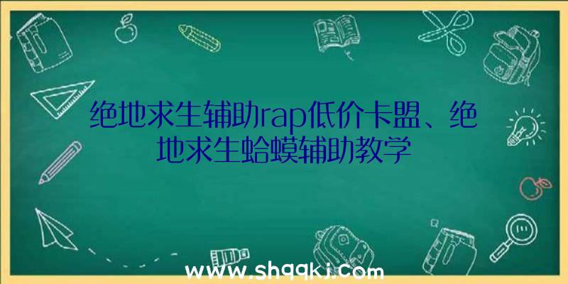 绝地求生辅助rap低价卡盟、绝地求生蛤蟆辅助教学