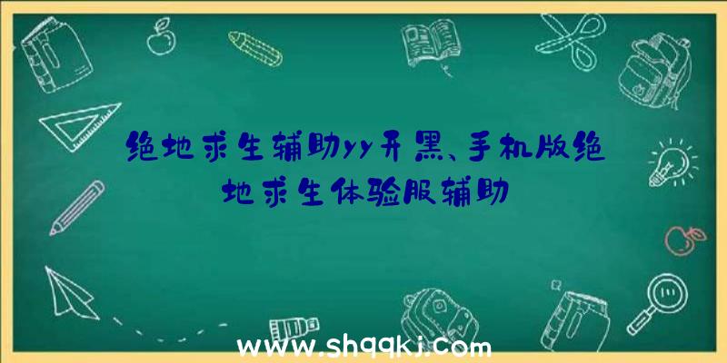 绝地求生辅助yy开黑、手机版绝地求生体验服辅助