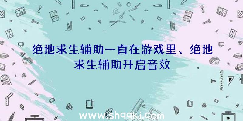 绝地求生辅助一直在游戏里、绝地求生辅助开启音效