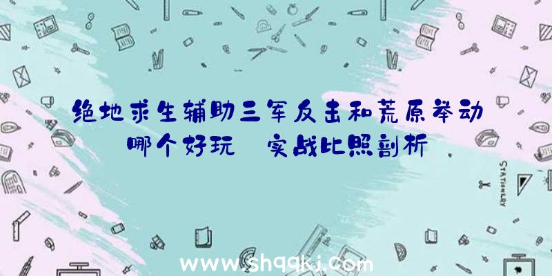 绝地求生辅助三军反击和荒原举动哪个好玩_实战比照剖析