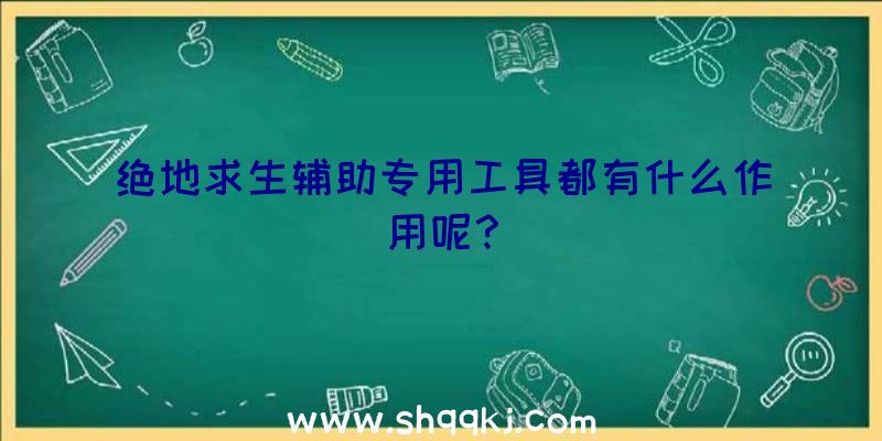 绝地求生辅助专用工具都有什么作用呢？