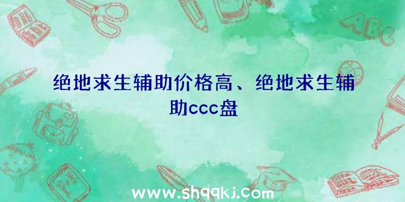 绝地求生辅助价格高、绝地求生辅助ccc盘