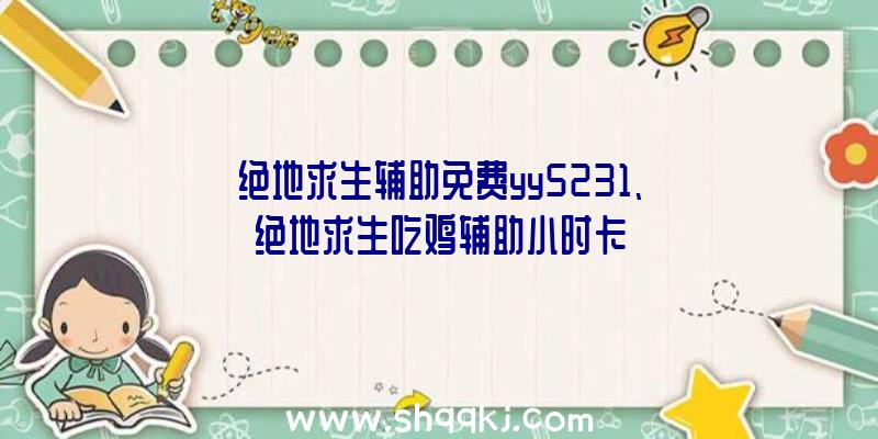 绝地求生辅助免费yy5231、绝地求生吃鸡辅助小时卡