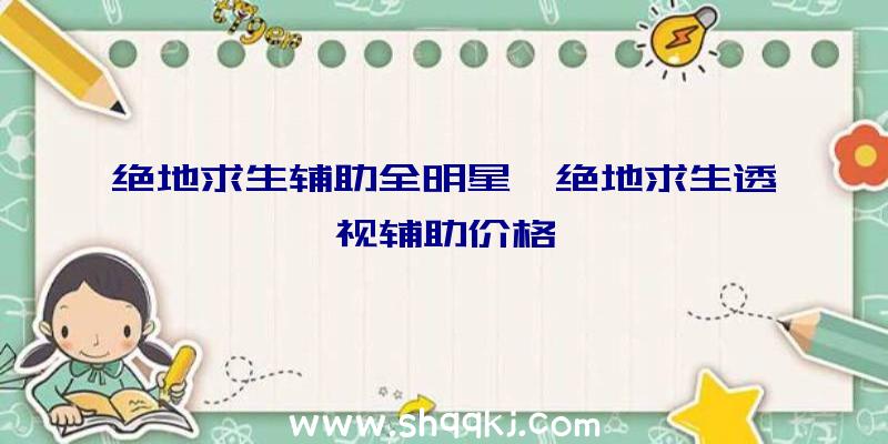 绝地求生辅助全明星、绝地求生透视辅助价格