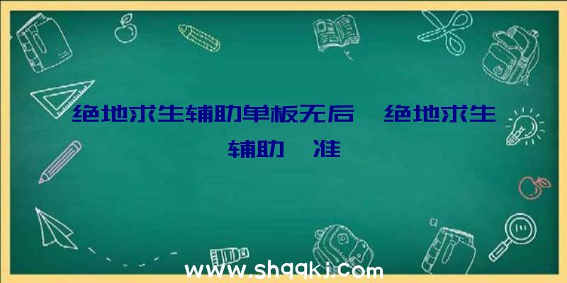 绝地求生辅助单板无后、绝地求生辅助喵准