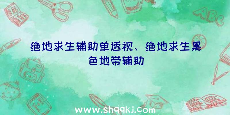 绝地求生辅助单透视、绝地求生黑色地带辅助