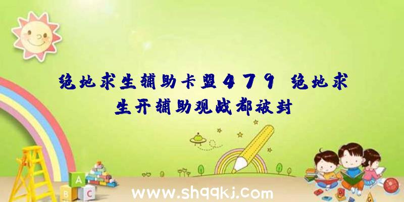 绝地求生辅助卡盟479、绝地求生开辅助观战都被封