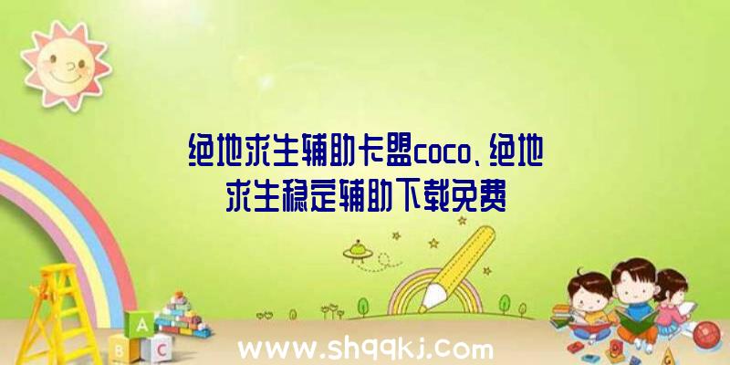 绝地求生辅助卡盟coco、绝地求生稳定辅助下载免费