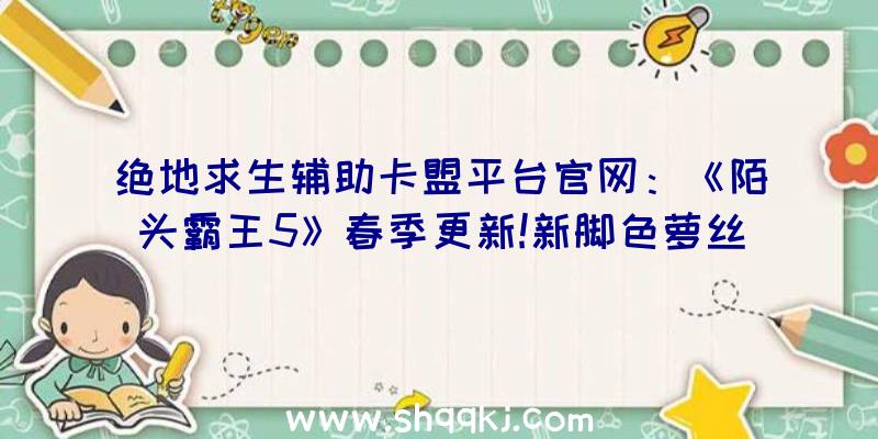 绝地求生辅助卡盟平台官网：《陌头霸王5》春季更新!新脚色萝丝将于4月19日正式上线