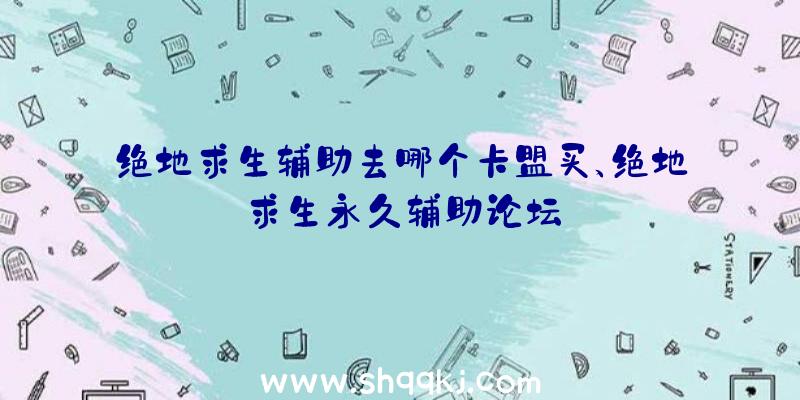 绝地求生辅助去哪个卡盟买、绝地求生永久辅助论坛