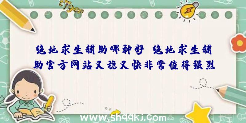 绝地求生辅助哪种好？绝地求生辅助官方网站又稳又快非常值得强烈推荐