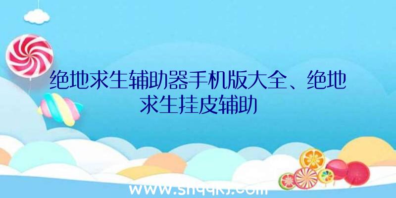 绝地求生辅助器手机版大全、绝地求生挂皮辅助