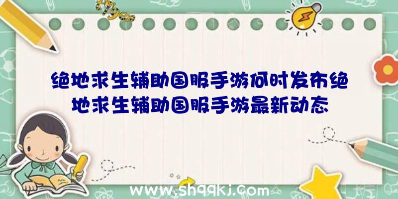 绝地求生辅助国服手游何时发布绝地求生辅助国服手游最新动态