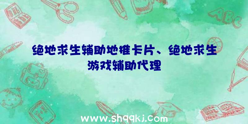 绝地求生辅助地推卡片、绝地求生游戏辅助代理