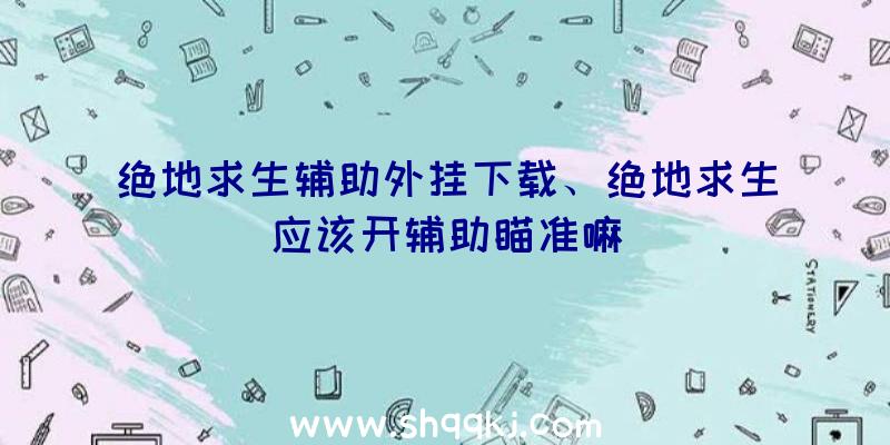 绝地求生辅助外挂下载、绝地求生应该开辅助瞄准嘛