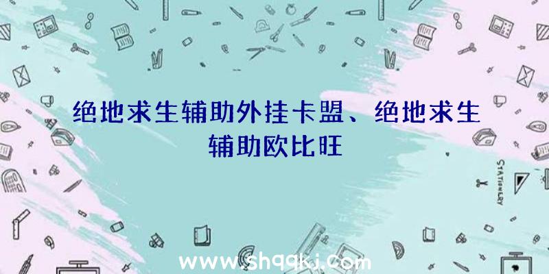 绝地求生辅助外挂卡盟、绝地求生辅助欧比旺