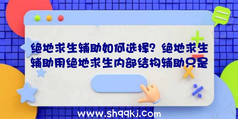 绝地求生辅助如何选择？绝地求生辅助用绝地求生内部结构辅助只是因为这三个