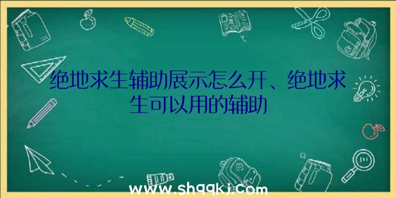 绝地求生辅助展示怎么开、绝地求生可以用的辅助