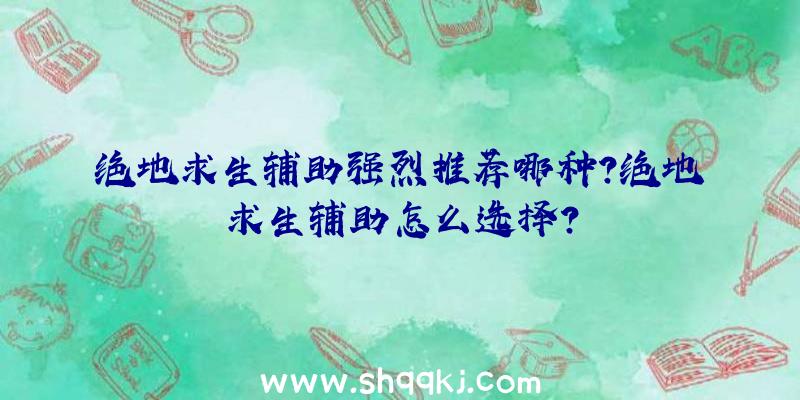 绝地求生辅助强烈推荐哪种？绝地求生辅助怎么选择？