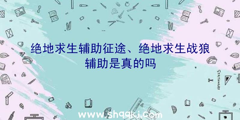 绝地求生辅助征途、绝地求生战狼辅助是真的吗