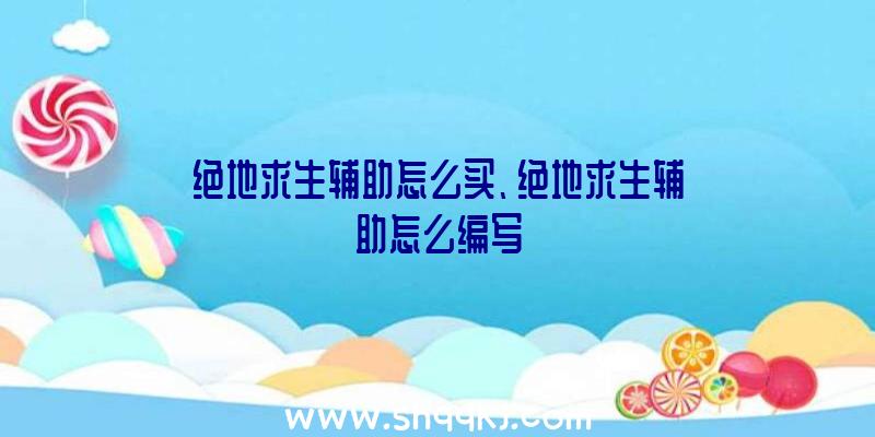 绝地求生辅助怎么买、绝地求生辅助怎么编写