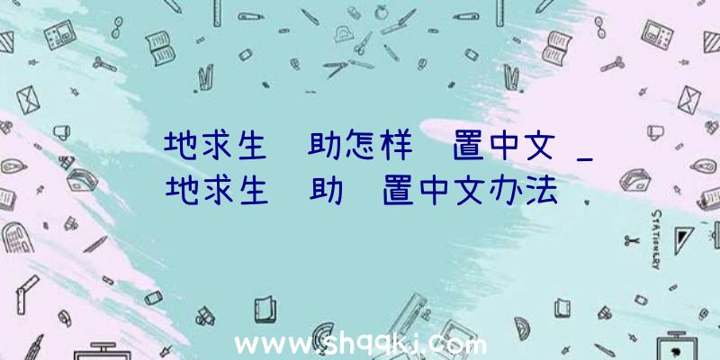 绝地求生辅助怎样设置中文​_绝地求生辅助设置中文办法