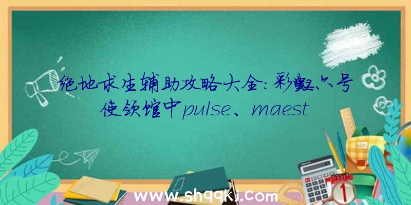 绝地求生辅助攻略大全：彩虹六号使领馆中pulse、maestro、echo如何打？