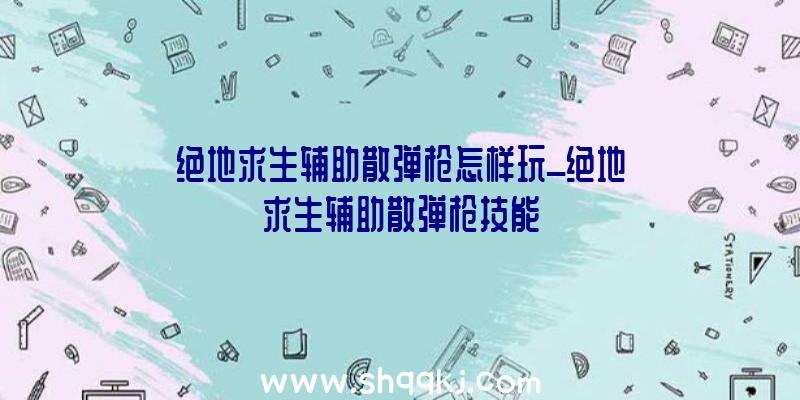 绝地求生辅助散弹枪怎样玩_绝地求生辅助散弹枪技能