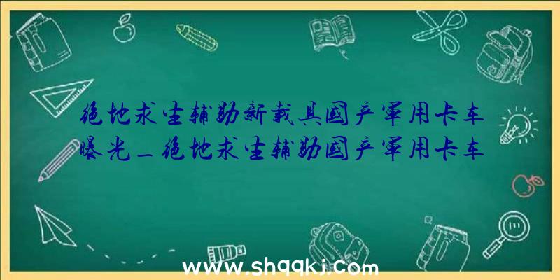 绝地求生辅助新载具国产军用卡车曝光_绝地求生辅助国产军用卡车引见