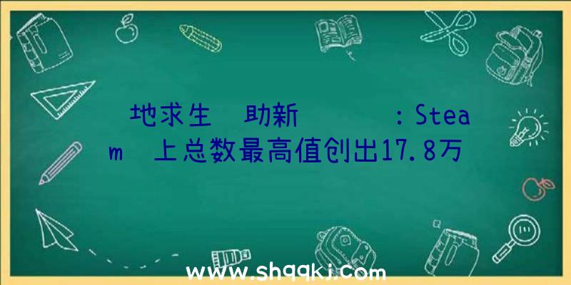 绝地求生辅助新闻资讯：Steam线上总数最高值创出17.8万新纪录