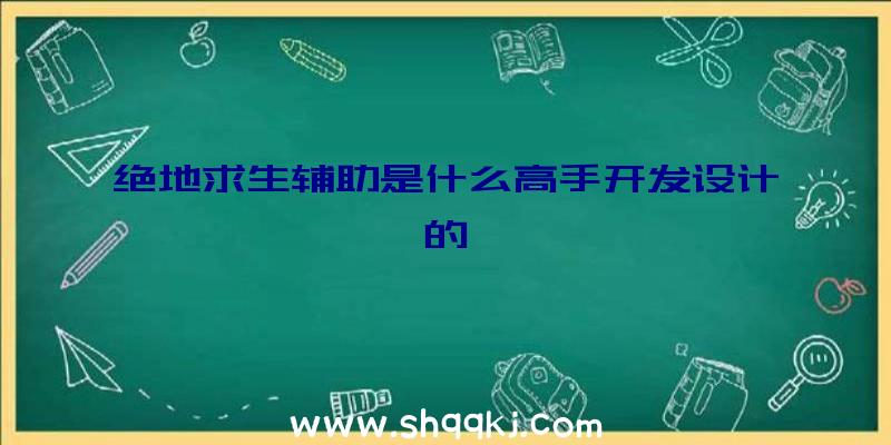 绝地求生辅助是什么高手开发设计的