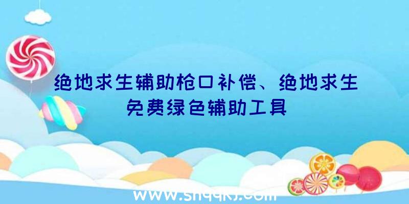 绝地求生辅助枪口补偿、绝地求生免费绿色辅助工具